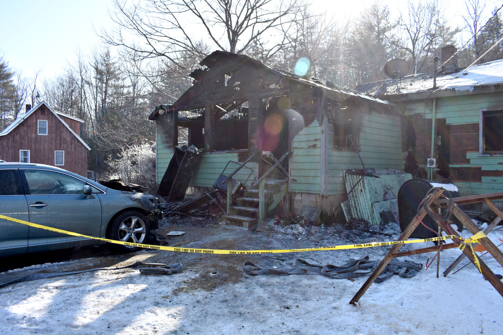 Iron Works home destroyed by early morning fire